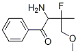 (7ci,8ci)-2-氨基-3-氟-4-甲氧基-3-甲基-苯丁酮結(jié)構(gòu)式_4374-19-0結(jié)構(gòu)式