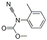 Carbamic acid, cyano(2-methylphenyl)-, methyl ester (9ci) Structure,443305-80-4Structure