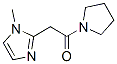 (9CI)-1-[(1-甲基-1H-咪唑-2-基)乙?；鵠-吡咯烷結(jié)構(gòu)式_445394-72-9結(jié)構(gòu)式