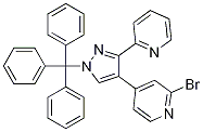 2-Bromo-4-(3-(pyridin-2-yl)-1-trityl-1h-pyrazol-4-yl)pyridineStructure,446880-83-7Structure 2-Bromo-4-(3-(pyridin-2-yl)-1-trityl-1h-pyrazol-4-yl)pyridine Structure,446880-83-7Structure