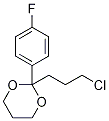 2-(3-Chloropropyl)-2-(4-fluorophenyl)-1,3-dioxaneStructure,4497-36-3Structure 2-(3-Chloropropyl)-2-(4-fluorophenyl)-1,3-dioxane Structure,4497-36-3Structure