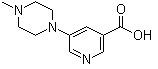 3-Pyridinecarboxylic acid, 5-(4-methyl-1-piperazinyl)-Structure,450368-31-7Structure 3-Pyridinecarboxylic acid, 5-(4-methyl-1-piperazinyl)- Structure,450368-31-7Structure