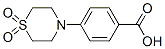 4-(1,1-Dioxo-1lambda6,4-thiazinan-4-yl)benzenecarboxylic acidStructure,451485-62-4Structure 4-(1,1-Dioxo-1lambda6,4-thiazinan-4-yl)benzenecarboxylic acid Structure,451485-62-4Structure