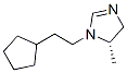 (5s)-(9ci)-1-(2-環(huán)戊基乙基)-4,5-二氫-5-甲基-1H-咪唑結(jié)構(gòu)式_453509-96-1結(jié)構(gòu)式