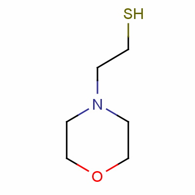 嗎啉-4-乙基硫醇結(jié)構(gòu)式_4542-46-5結(jié)構(gòu)式