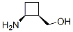 Cyclobutanemethanol,2-amino-,cis-(9ci) Structure,45436-10-0Structure