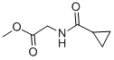 N-(環(huán)丙基羰基)-甘氨酸甲酯結(jié)構(gòu)式_457629-14-0結(jié)構(gòu)式