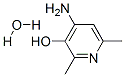 3-Pyridinol, 4-amino-2,6-dimethyl-, monohydrate (9ci)Structure,462601-25-8Structure 3-Pyridinol, 4-amino-2,6-dimethyl-, monohydrate (9ci) Structure,462601-25-8Structure