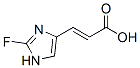 2-Propenoicacid,3-(2-fluoro-1h-imidazol-4-yl)-,(2e)-(9ci)Structure,464924-55-8Structure 2-Propenoicacid,3-(2-fluoro-1h-imidazol-4-yl)-,(2e)-(9ci) Structure,464924-55-8Structure
