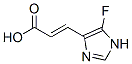 2-Propenoicacid,3-(5-fluoro-1h-imidazol-4-yl)-,(2e)-(9ci)Structure,464924-70-7Structure 2-Propenoicacid,3-(5-fluoro-1h-imidazol-4-yl)-,(2e)-(9ci) Structure,464924-70-7Structure
