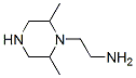 (9ci)-2,6-二甲基-1-哌嗪乙胺結(jié)構(gòu)式_468745-67-7結(jié)構(gòu)式