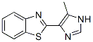 Benzothiazole, 2-(5-methyl-1h-imidazol-4-yl)-(9ci)Structure,469911-17-9Structure Benzothiazole, 2-(5-methyl-1h-imidazol-4-yl)-(9ci) Structure,469911-17-9Structure