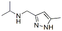 1H-pyrazole-3-methanamine, 5-methyl-n-(1-methylethyl)-Structure,471880-40-7Structure 1H-pyrazole-3-methanamine, 5-methyl-n-(1-methylethyl)- Structure,471880-40-7Structure