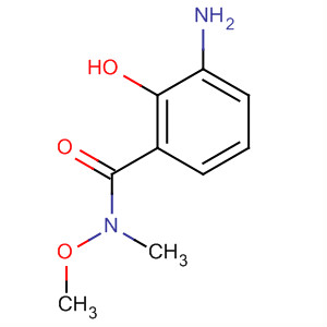 3-Amino-2-hydroxy-n-methoxy-n-methyl benzamideStructure,473731-43-0Structure 3-Amino-2-hydroxy-n-methoxy-n-methyl benzamide Structure,473731-43-0Structure