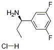 (R)-1-(3,5-difluorophenyl)propan-1-amine-hclStructure,473733-16-3Structure (R)-1-(3,5-difluorophenyl)propan-1-amine-hcl Structure,473733-16-3Structure