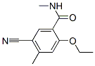 Benzamide, 5-cyano-2-ethoxy-n,4-dimethyl-(9ci)Structure,474554-08-0Structure Benzamide, 5-cyano-2-ethoxy-n,4-dimethyl-(9ci) Structure,474554-08-0Structure