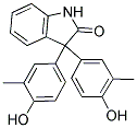3,3-Bis(3-methyl-4-hydroxyphenyl)indoline-2-on Structure,47465-97-4Structure