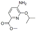 2-Pyridinecarboxylicacid,5-amino-6-(1-methylethoxy)-,methylester(9ci)Structure,475272-69-6Structure 2-Pyridinecarboxylicacid,5-amino-6-(1-methylethoxy)-,methylester(9ci) Structure,475272-69-6Structure