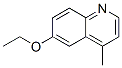 Quinoline, 6-ethoxy-4-methyl- (9ci)Structure,476471-88-2Structure Quinoline, 6-ethoxy-4-methyl- (9ci) Structure,476471-88-2Structure