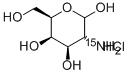 2-氨基-2-脫氧(1-<sup>13</sup>C)吡喃己糖鹽酸鹽(1:1)結構式_478518-55-7結構式