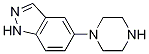 5-(哌嗪-1-基)-1H-吲唑結(jié)構(gòu)式_478827-33-7結(jié)構(gòu)式