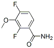 Benzamide, 2,4-difluoro-3-methoxy-(9ci)Structure,479091-06-0Structure Benzamide, 2,4-difluoro-3-methoxy-(9ci) Structure,479091-06-0Structure