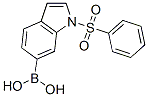 1-(Phenylsulfonyl)-6-indoleboronic acidStructure,480438-52-6Structure 1-(Phenylsulfonyl)-6-indoleboronic acid Structure,480438-52-6Structure