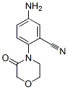 Benzonitrile, 5-amino-2-(3-oxo-4-morpholinyl)-Structure,482308-11-2Structure Benzonitrile, 5-amino-2-(3-oxo-4-morpholinyl)- Structure,482308-11-2Structure