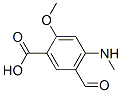 Benzoic acid, 5-formyl-2-methoxy-4-(methylamino)-(9ci)Structure,483304-02-5Structure Benzoic acid, 5-formyl-2-methoxy-4-(methylamino)-(9ci) Structure,483304-02-5Structure