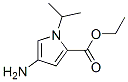 1H-pyrrole-2-carboxylicacid,4-amino-1-(1-methylethyl)-,ethylester(9ci) Structure,486437-78-9Structure