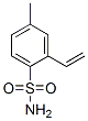 Benzenesulfonamide, 2-ethenyl-4-methyl-(9ci)Structure,487049-27-4Structure Benzenesulfonamide, 2-ethenyl-4-methyl-(9ci) Structure,487049-27-4Structure