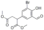 Dimethyl2-(3-bromo-5-formyl-4-hydroxyphenyl)succinateStructure,488713-18-4Structure Dimethyl2-(3-bromo-5-formyl-4-hydroxyphenyl)succinate Structure,488713-18-4Structure
