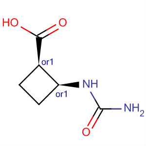 Cyclobutanecarboxylic acid, 2-[(aminocarbonyl)amino]-, (1r,2s)-rel-(9ci) Structure,488862-92-6Structure
