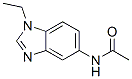 Acetamide, n-(1-ethyl-1h-benzimidazol-5-yl)-(9ci)Structure,489463-02-7Structure Acetamide, n-(1-ethyl-1h-benzimidazol-5-yl)-(9ci) Structure,489463-02-7Structure