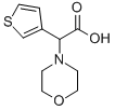 嗎啉-4-噻吩-3-乙酸結構式_490027-09-3結構式