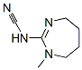 Cyanamide, (4,5,6,7-tetrahydro-1-methyl-1h-1,3-diazepin-2-yl)-(9ci) Structure,491617-19-7Structure