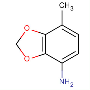 1,3-Benzodioxol-4-amine, 7-methyl-Structure,492444-28-7Structure 1,3-Benzodioxol-4-amine, 7-methyl- Structure,492444-28-7Structure