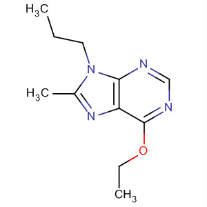9H-purine,6-ethoxy-8-methyl-9-propyl-(9ci)Structure,492464-39-8Structure 9H-purine,6-ethoxy-8-methyl-9-propyl-(9ci) Structure,492464-39-8Structure