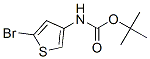 2-Bromo-4-(N-tert-butyloxycarbonylamino)thiopheneStructure,494833-75-9Structure 2-Bromo-4-(N-tert-butyloxycarbonylamino)thiophene Structure,494833-75-9Structure