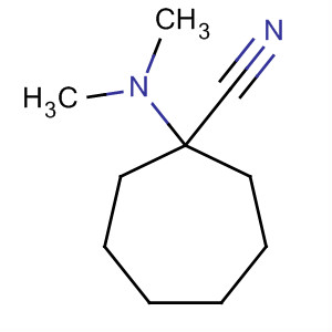 Cycloheptanecarbonitrile, 1-(dimethylamino)-(9ci) Structure,495078-24-5Structure