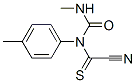 (7CI,8CI)-1-(氰基硫代甲?；?-3-甲基-1-對(duì)甲苯脲結(jié)構(gòu)式_4953-57-5結(jié)構(gòu)式