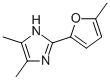 1H-imidazole, 4,5-dimethyl-2-(5-methyl-2-furanyl)-Structure,496807-48-8Structure 1H-imidazole, 4,5-dimethyl-2-(5-methyl-2-furanyl)- Structure,496807-48-8Structure