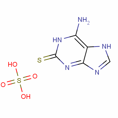 2-腺嘌呤硫酸結(jié)構(gòu)式_49722-97-6結(jié)構(gòu)式