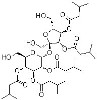 2,3,4,3,4-五-O-異戊酰蔗糖結(jié)構(gòu)式_498552-73-1結(jié)構(gòu)式