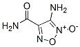 1,2,5-Oxadiazole-3-carboxamide, 4-amino-, 5-oxide (9ci)Structure,499187-29-0Structure 1,2,5-Oxadiazole-3-carboxamide, 4-amino-, 5-oxide (9ci) Structure,499187-29-0Structure