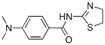 Benzamide, n-(4,5-dihydro-2-thiazolyl)-4-(dimethylamino)-(9ci)Structure,499985-39-6Structure Benzamide, n-(4,5-dihydro-2-thiazolyl)-4-(dimethylamino)-(9ci) Structure,499985-39-6Structure