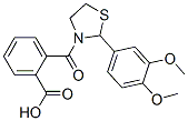Benzoic acid, 2-[[2-(3,4-dimethoxyphenyl)-3-thiazolidinyl]carbonyl]-(9ci) Structure,499986-54-8Structure