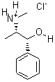 Ephedrine hydrochlorideStructure,50-98-6Structure Ephedrine hydrochloride Structure,50-98-6Structure