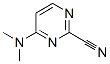 2-Pyrimidinecarbonitrile,4-(dimethylamino)-(9ci)Structure,500160-46-3Structure 2-Pyrimidinecarbonitrile,4-(dimethylamino)-(9ci) Structure,500160-46-3Structure
