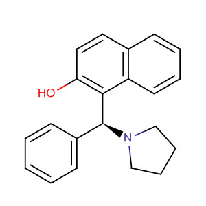 1-((S)-phenyl(pyrrolidin-1-yl)methyl)naphthalen-2-olStructure,500352-91-0Structure 1-((S)-phenyl(pyrrolidin-1-yl)methyl)naphthalen-2-ol Structure,500352-91-0Structure